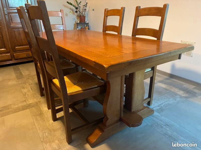 Table de Ferme 182x83x77 (image 2)