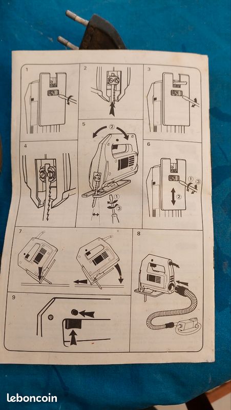 Scie sauteuse Peugeot fonctionne parfaitement plus divers lame (image 4)
