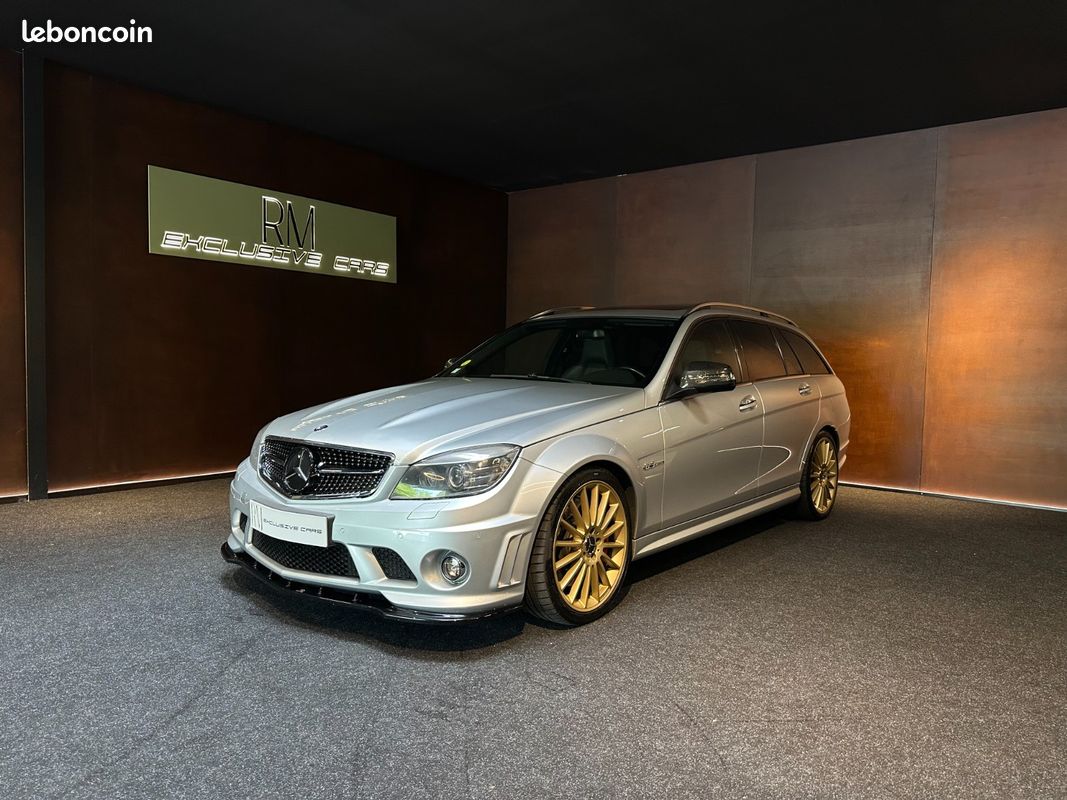 Mercedes CLASSE C BREAK 63 AMG 6.2 V8 457ch 7G-Tronic Historique Complet (image 1)