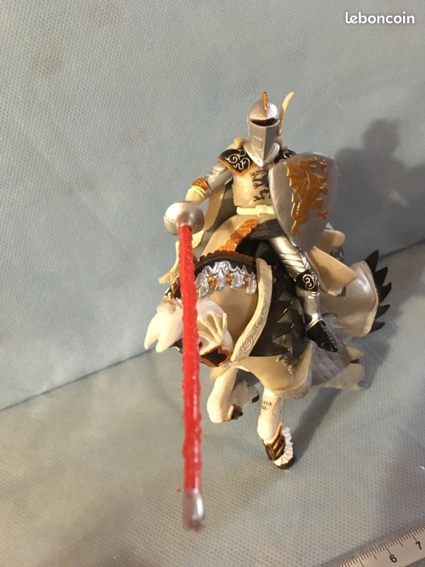 Figurine chevalier papo et son cheval papo (image 3)