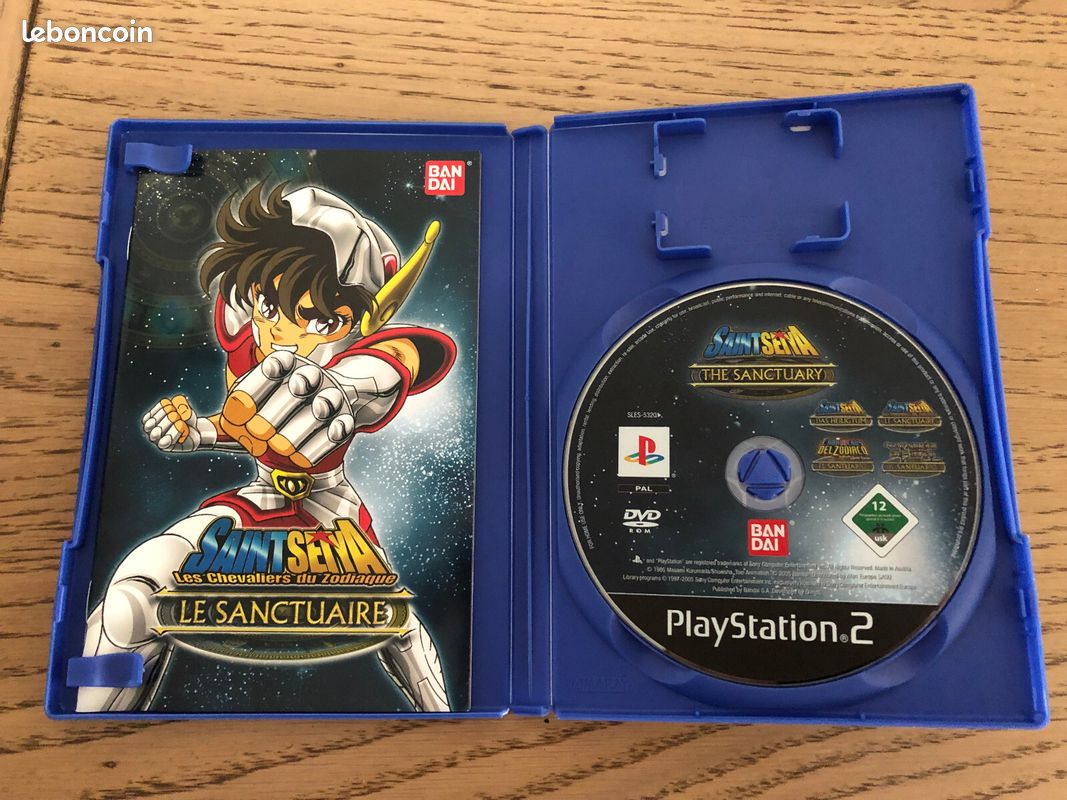 Jeu PS2 Saint Seiya : Les Chevaliers Du Zodiaque - Le Sanctuaire (disque Seul), Occasion Bon état