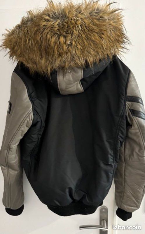 Blouson veste cuir kaporal (image 2)