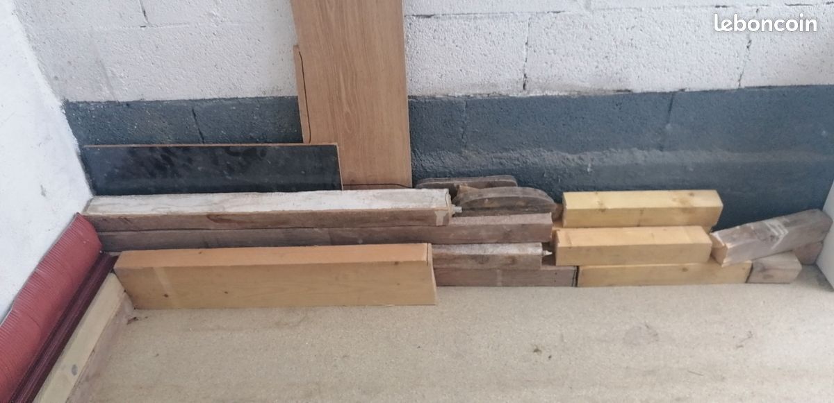 Vend bois coupés et 1 poutre (image 1)