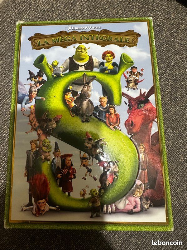 Coffret DVD Shrek – La Méga Intégrale (DreamWorks) (image 1)
