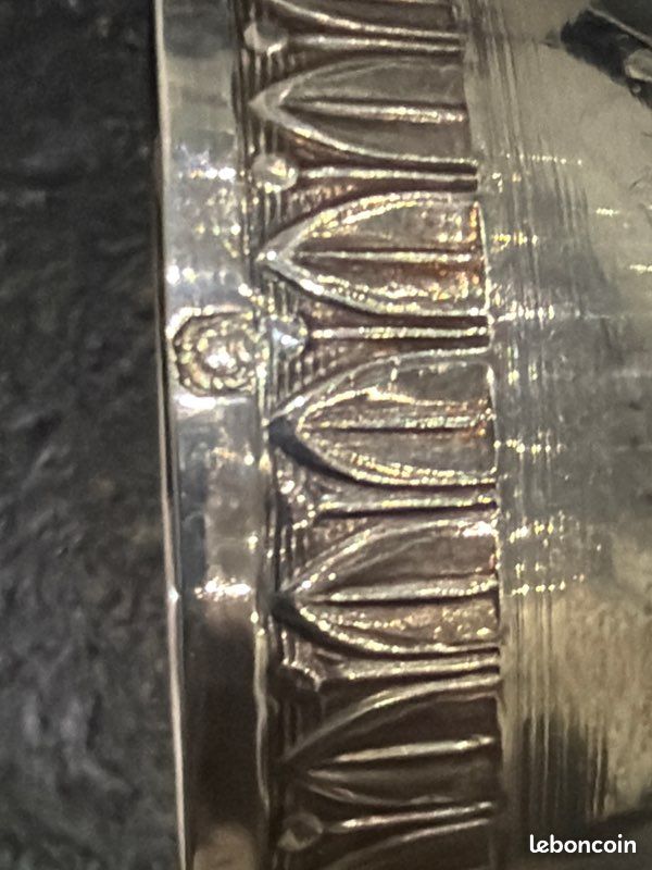 Coquetier Cardeilhac Christofle en argent massif dans sa boîte d'origine - Collection