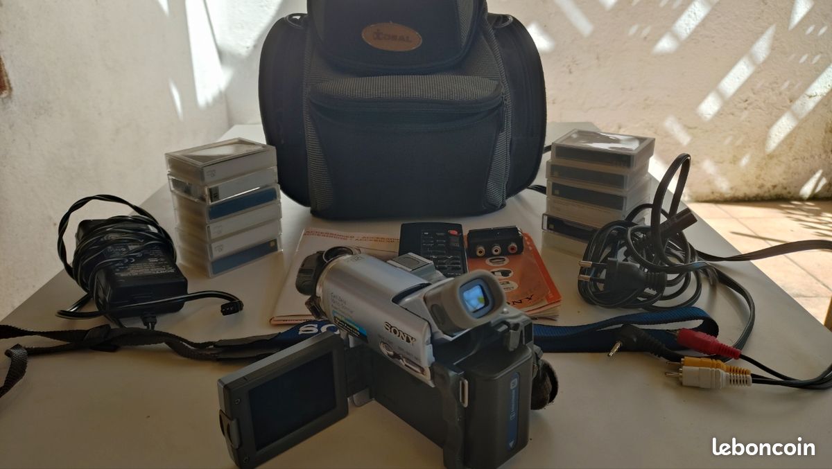 Caméscope Sony DCR-TRV14E MiniDV Avec Sac - Occasion