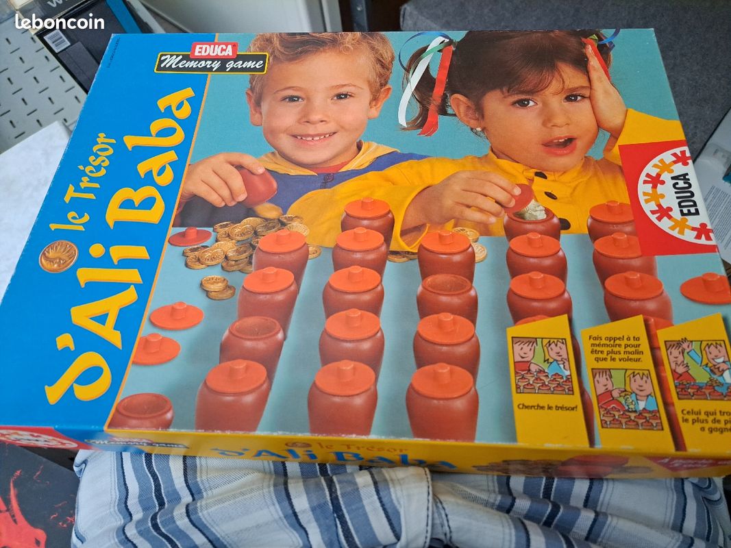 Jeu de société "Le Trésor d'Ali Baba" marque EDUCA (image 1)