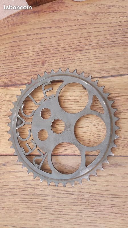Insigne Tête De Vélo Vintage Nishiki Japon Années 70 - Petite Taille, Pour Vélo De Course