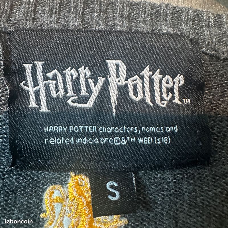 Pull Cardigan Femme Harry Potter Déguisement Gryffondor Gryffindor Poudlard Hogwarts Taille S (image 5)