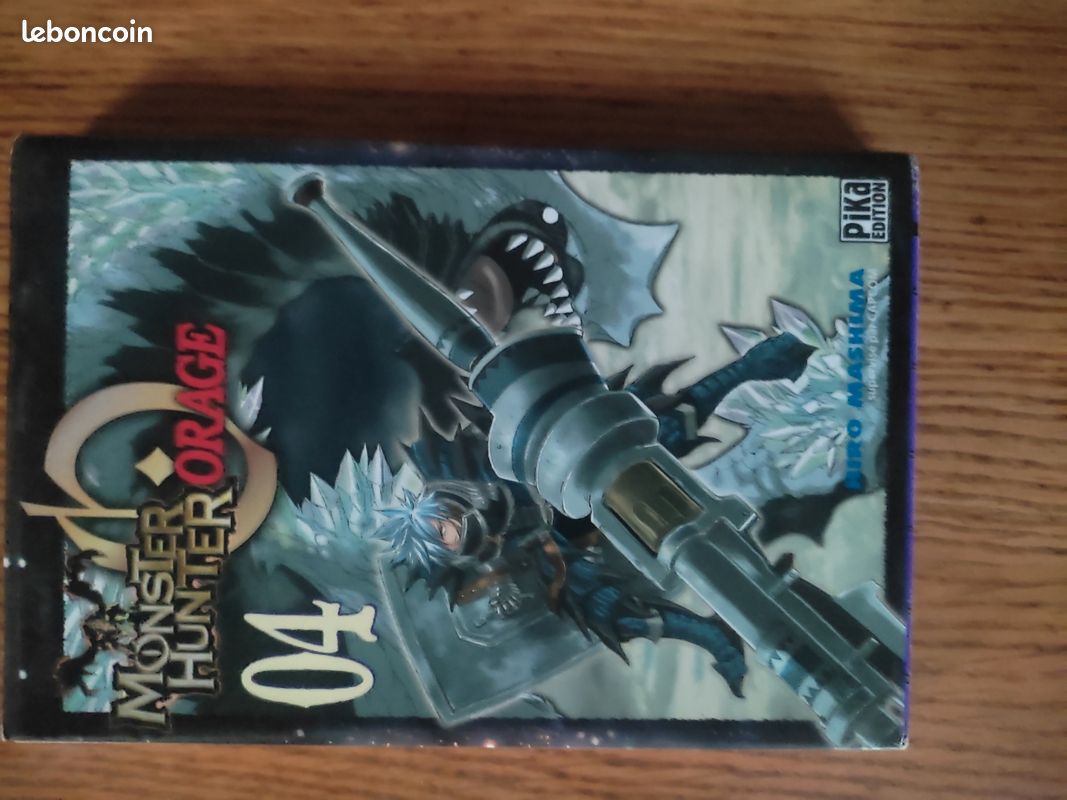 Lot de 4 mangas Monster Hunter Orage (image 8)