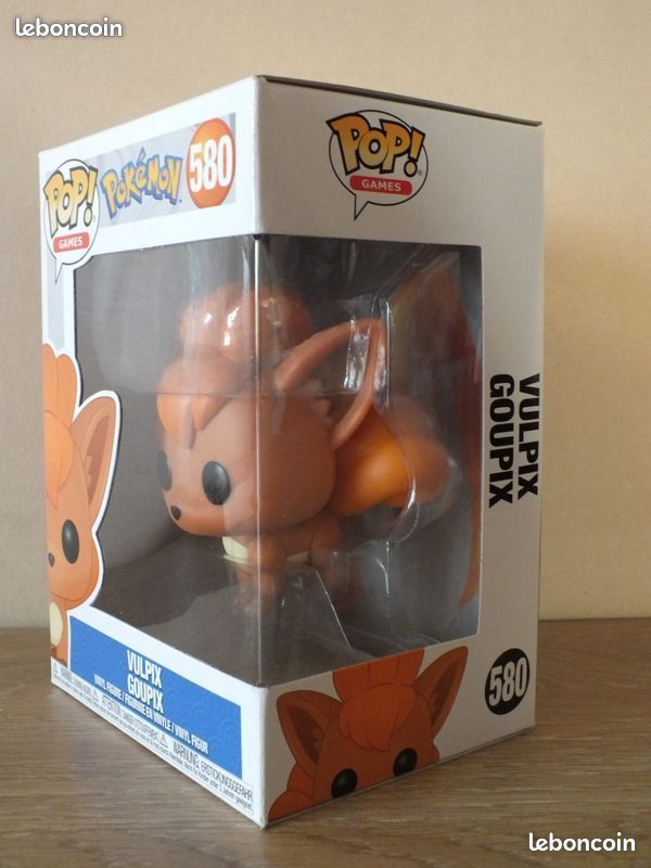 Funko Pop Games Vulpix Flocked #580 Pokémon