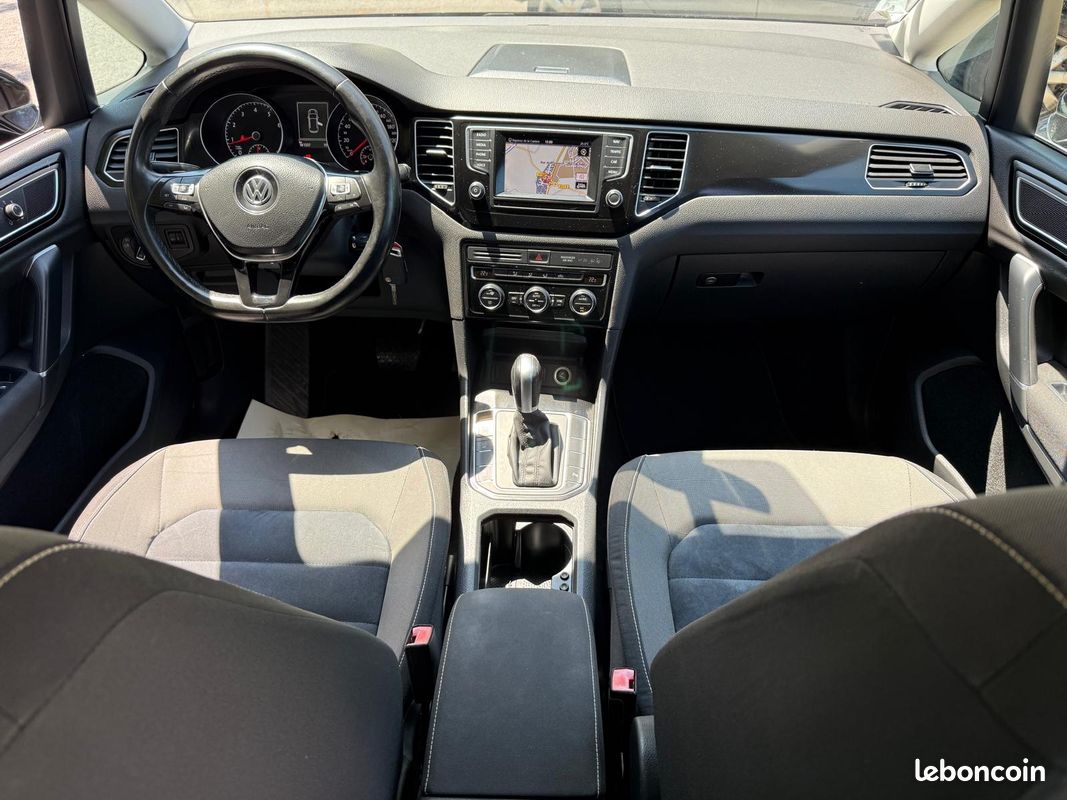 Volkswagen Golf Sportsvan 1.4 TSI 125cv Carat Boite Auto 2015 1ère Main (image 4)