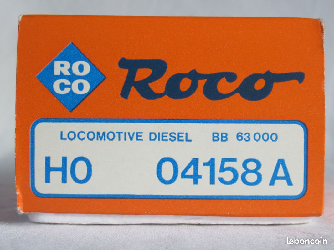 Locomotive Diesel HO, ROCO, En très bon état , BB