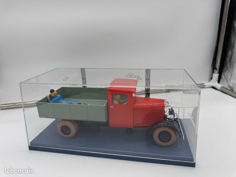 Collection Hachette – Voiture Tintin 1/24 Avec Fascicule – Le Camion Rouge N°49