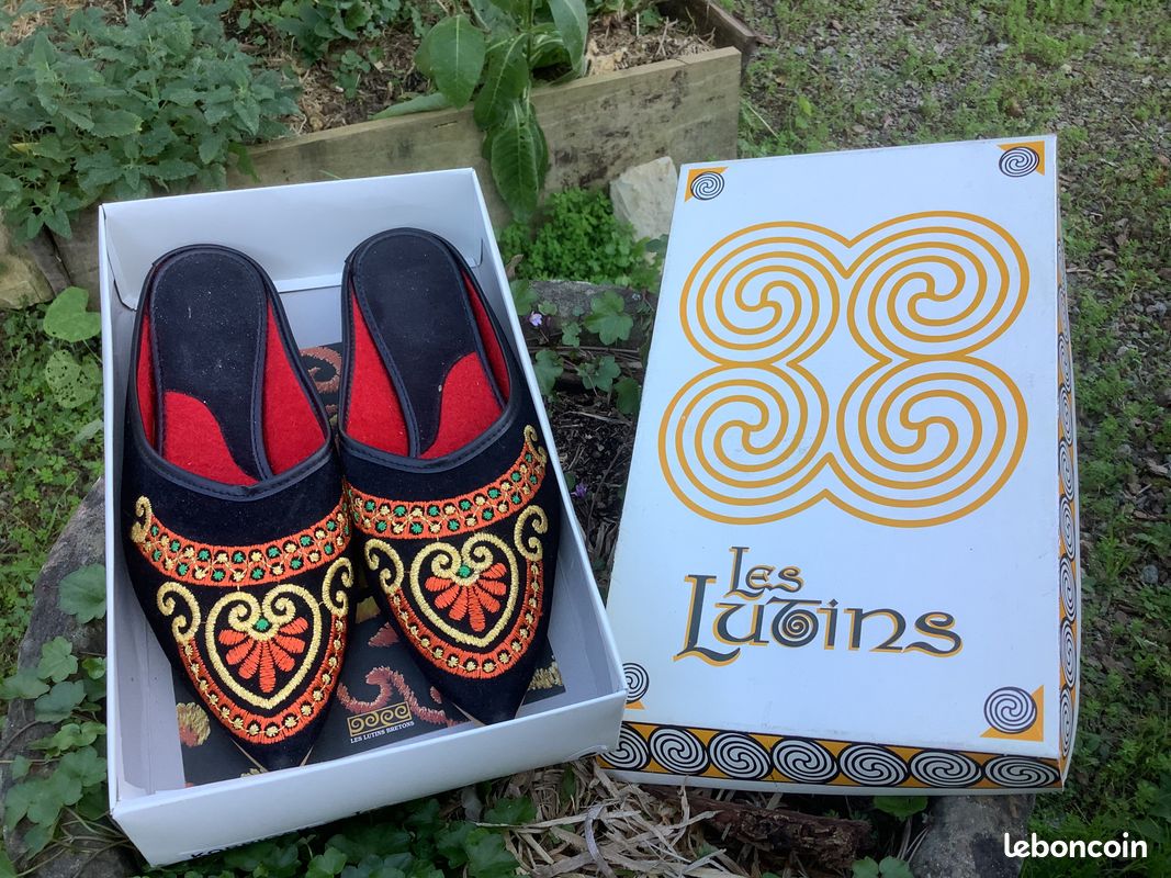 Chaussons bretons les lutins t 38 Chaussures