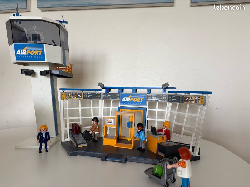 Playmobil -Playmobil 5338 : Aéroport avec tour de contrôle