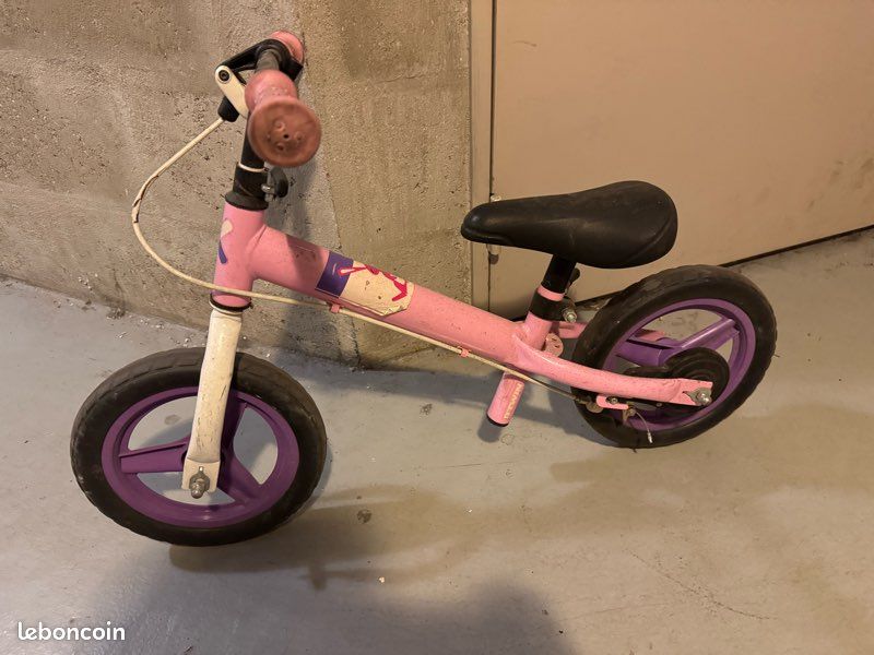 Draisienne pour enfant rose (image 1)