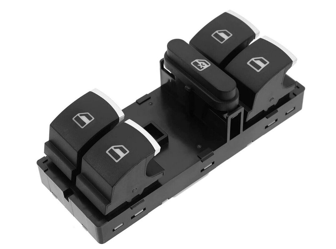 Aerzetix: Commodo interrupteur bouton lève-vitres compatible 5ND959857 pour  VW Volkswagen Caddy Golf 5 6 Jetta Passat B6 CC Tiguan Touran