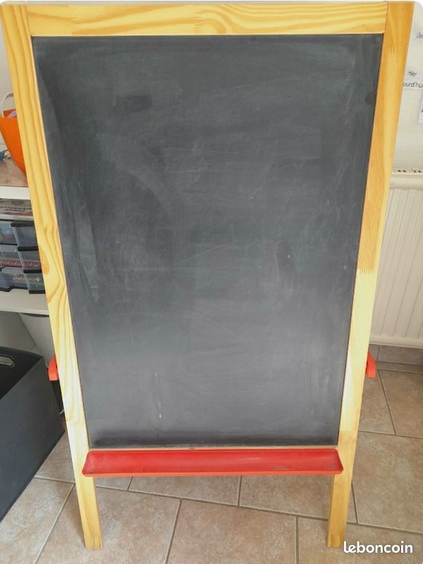 Chevalet tableau blanc et craie ikea (image 2)
