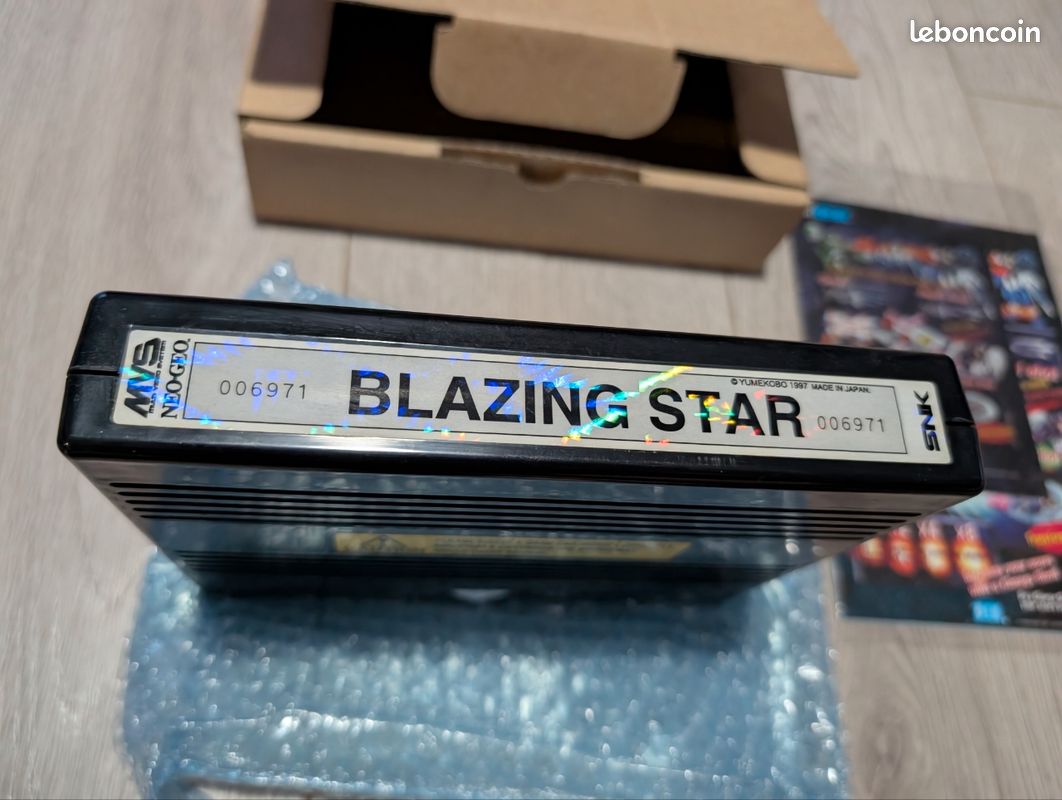 Blazing Star Sur Neo Geo MVS – Bon état – Jeu Shoot'em Up – SNK – Japon