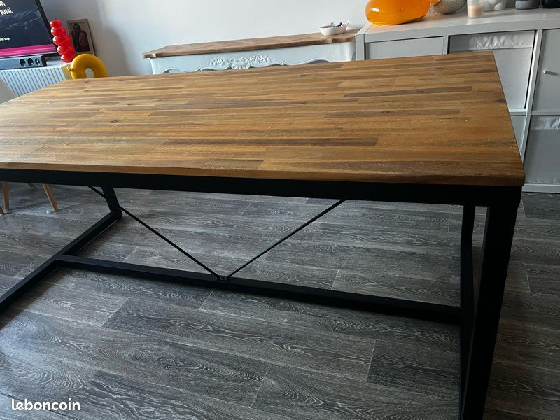 Table style industriel (image 7)