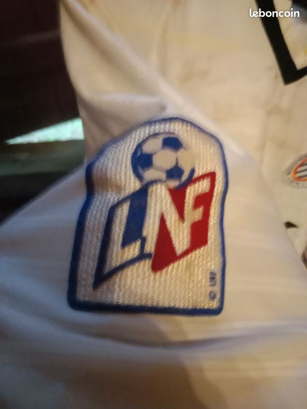 VINTAGE MZGNIFIQUE Maillot de FOOTBALL porté par Pascal FUGIER avec le MONTPELLIER HSC Années 2000 TRRS RARE AFFAIRE À NE PAS RATER (image 4)
