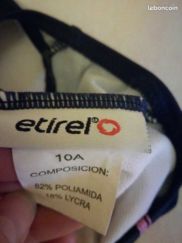 Maillot de bain 1 pièce Etirel 10 ans (image 3)