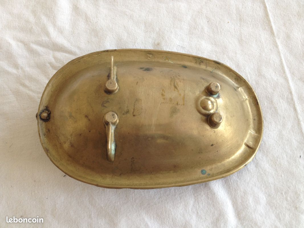 Porte-savon Allibert Brun Fumé N°91 - Salle De Bain Vintage - Neuf De Stock
