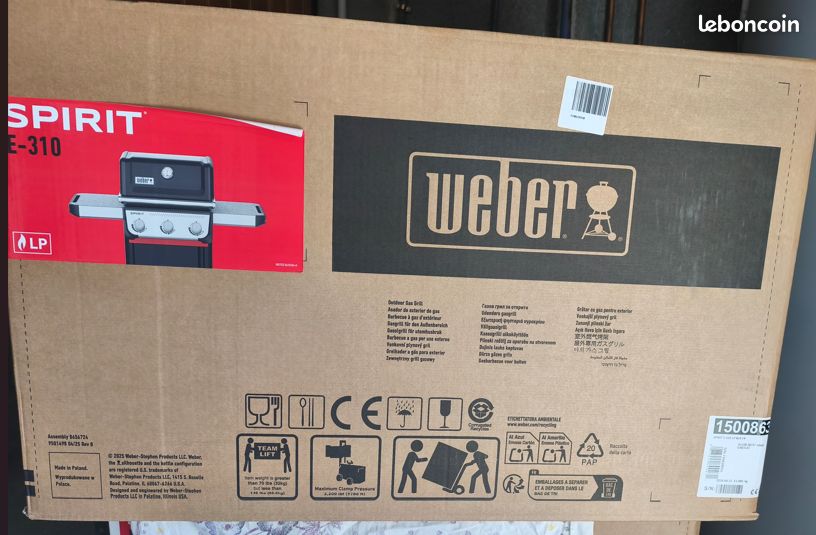 Weber spirit e-310 (image 5)