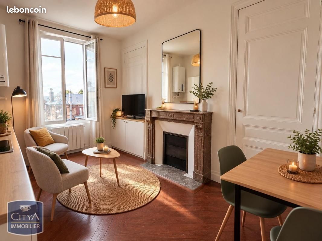 Appartement 1 pièce 21 m² · à Rouen · 21 m² · 590 €/mois