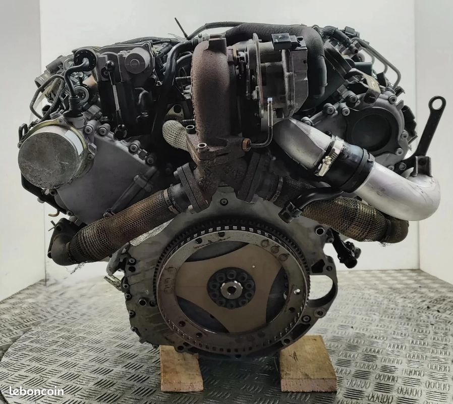 Moteur Complet Volkswagen 3.0 TDI V6 BKS - Pour Touareg - Environ 81 000 Km - Occasion En état De Marche