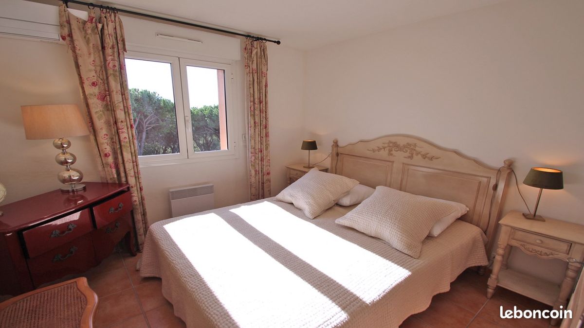 Sainte-Maxime Appartement tout confort 3 chambres - 6 couchages - piscine - climatisé - terrasse - calme (image 8)