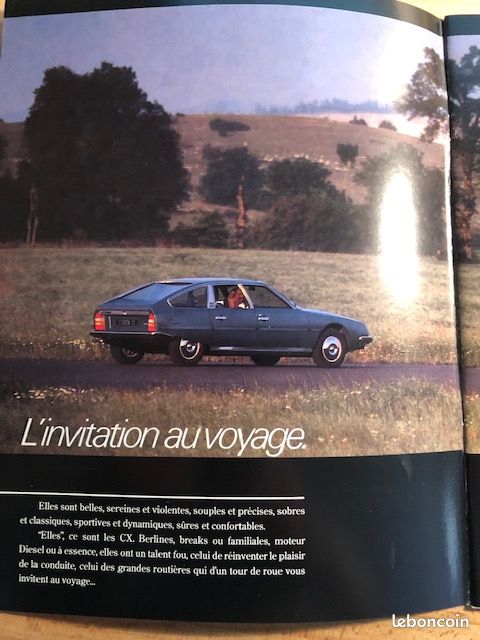 Citroen CX 2400 CX 2500D brochure catalogue (image 2)
