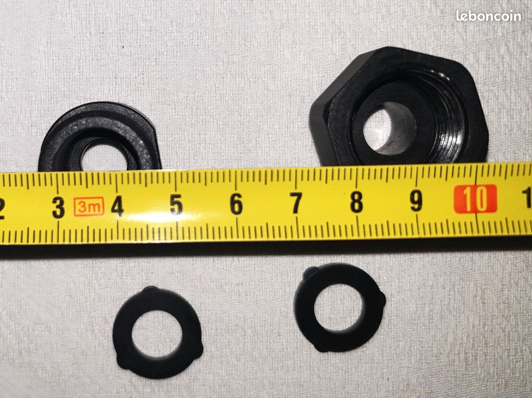 Adaptateur pour tuyaux (plomberie): Adapter 1/2" female thread to 3/8" male thread, Adapter 1/2" male thread to 3/8" female thread (image 9)