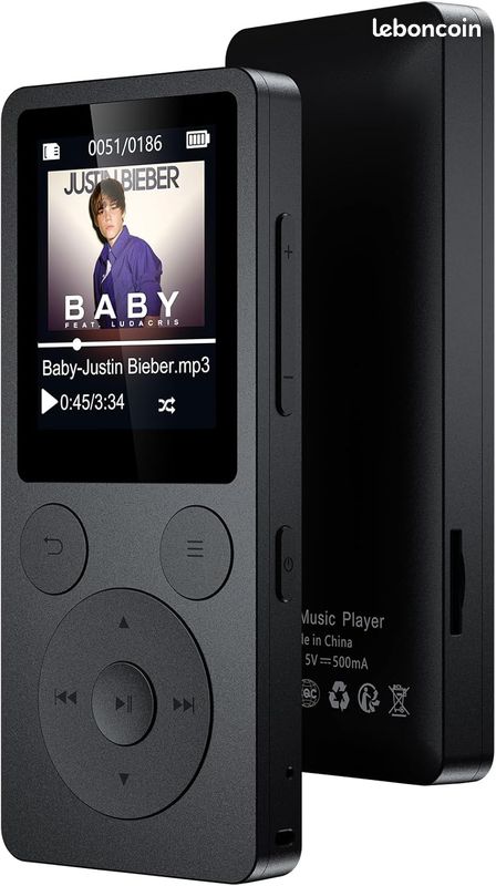 64Go P3 Bluetooth 5.3 Avec Haut-Parleur, HiFi Usique Lossless Sound