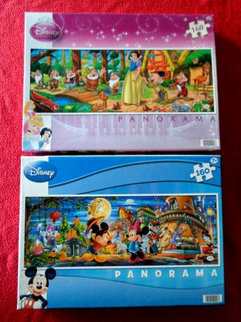 Puzzle 1000 pièces panoramique : Disney : Princesses Disney - Jeux et  jouets Clementoni - Avenue des Jeux