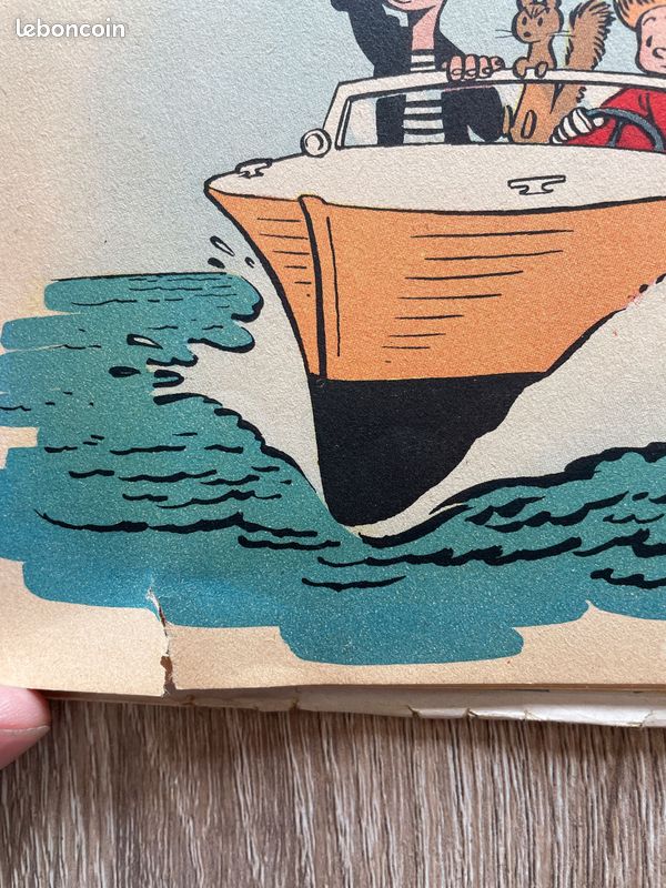 BD Spirou Les chapeaux noirs EO belge 1952 (image 16)