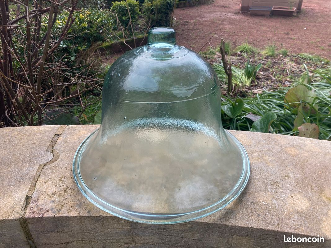 Cloche En Verre Torsadé Bullé Vintage – Déco Table Fromage Ou Gâteaux – Fabriquée En France