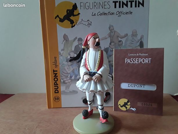 Tintin - Ensemble de 8 figurines - La collection officielle