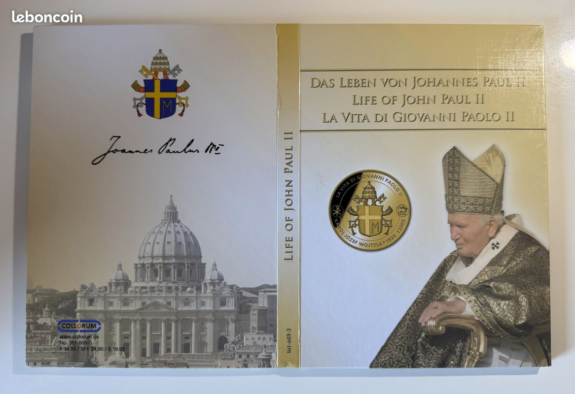 Pièces Commémoratives La Vie de Jean Paul II - CERTIFICATS (image 7)