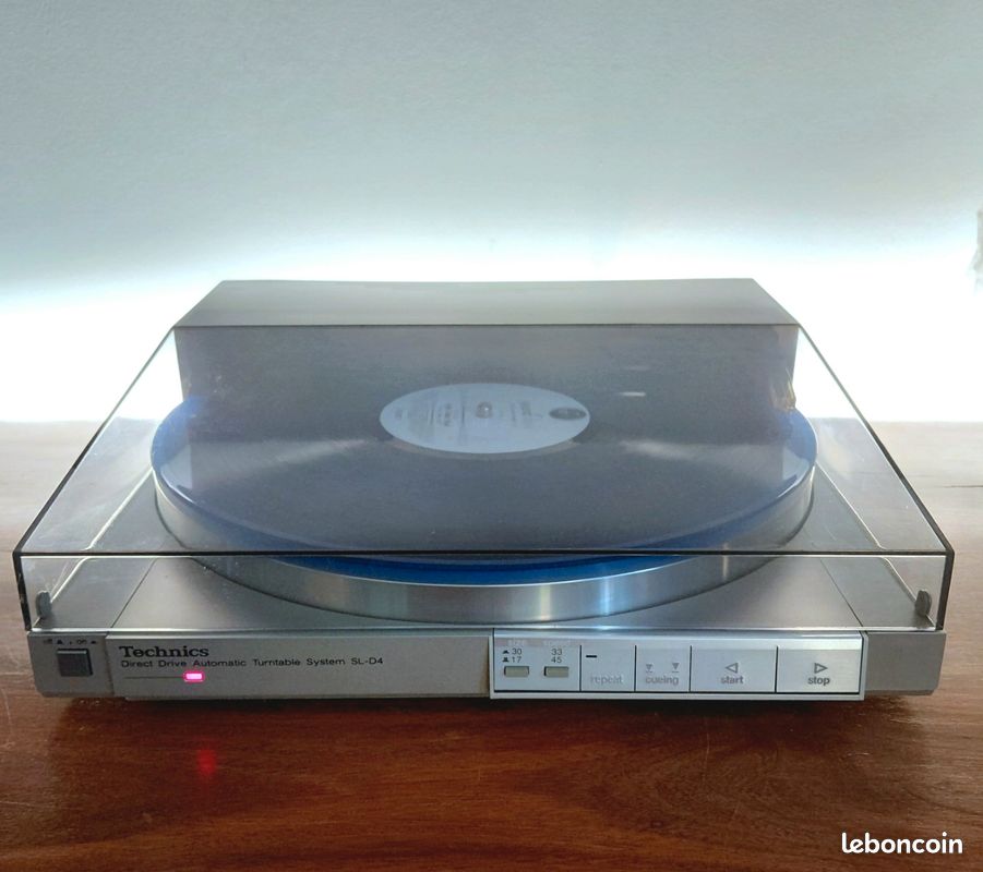 Ensemble platine disque Technics SL-D4 à bras tangentiel et Chaine Melody Marantz M-CR502 Disponible (image 2)