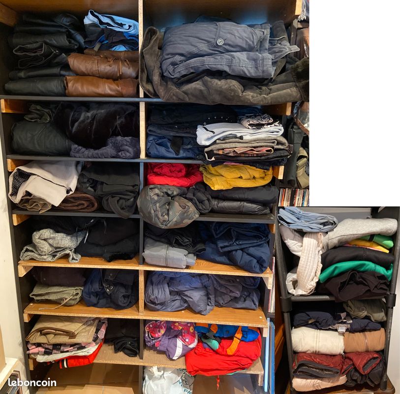 URGENT vetements BLOUSONS MANTEAUX VESTES DOUDOUNES COMBI SKI... (image 1)