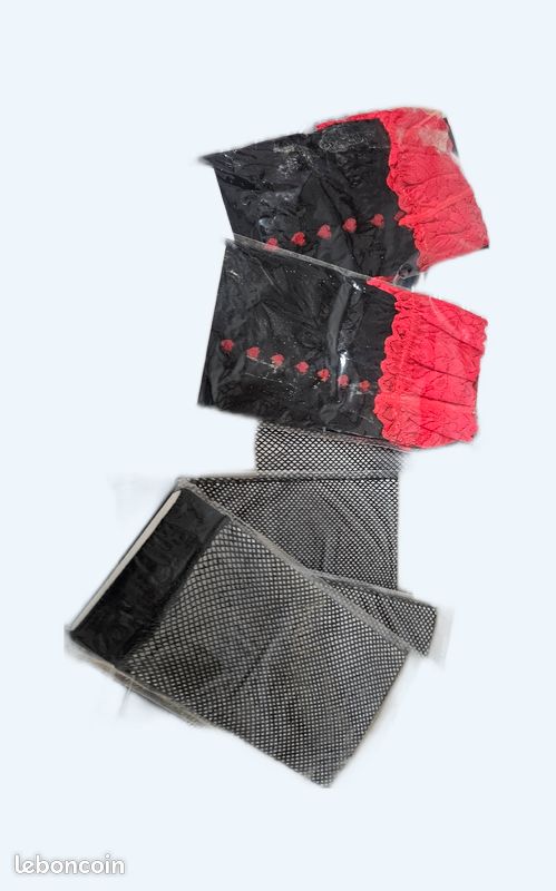 Vends bas resille et opaque petit coeur (image 1)