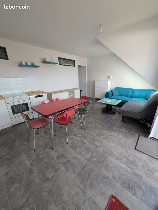 Appartement T3 meublé à louer l'année centre belz (image 2)