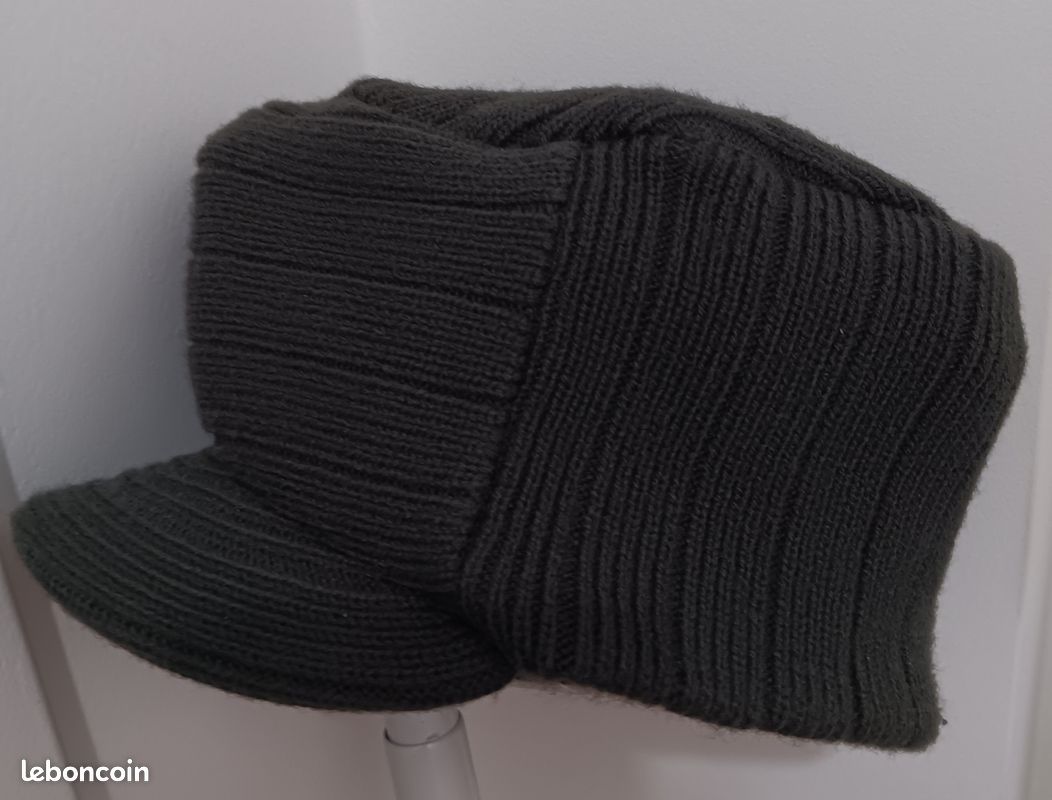 Bonnet gris anthracite (style casquette ) (image 2)