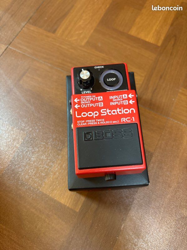 Pédale de looper Boss RC-1 - État neuf (image 1)