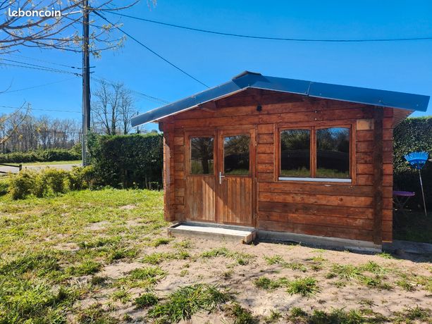 Chalet en bois 16m2 pour stockage ou showroom