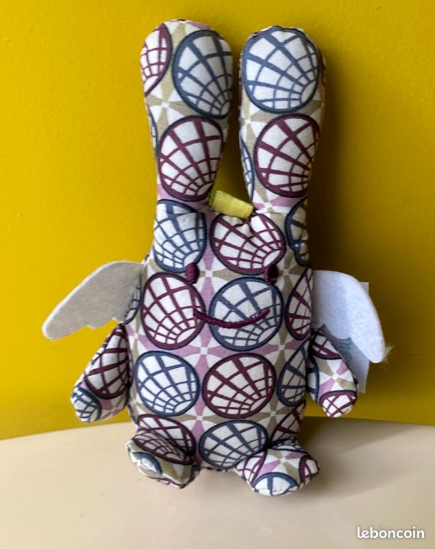 Porte clé mini ange lapin trousselier (image 3)