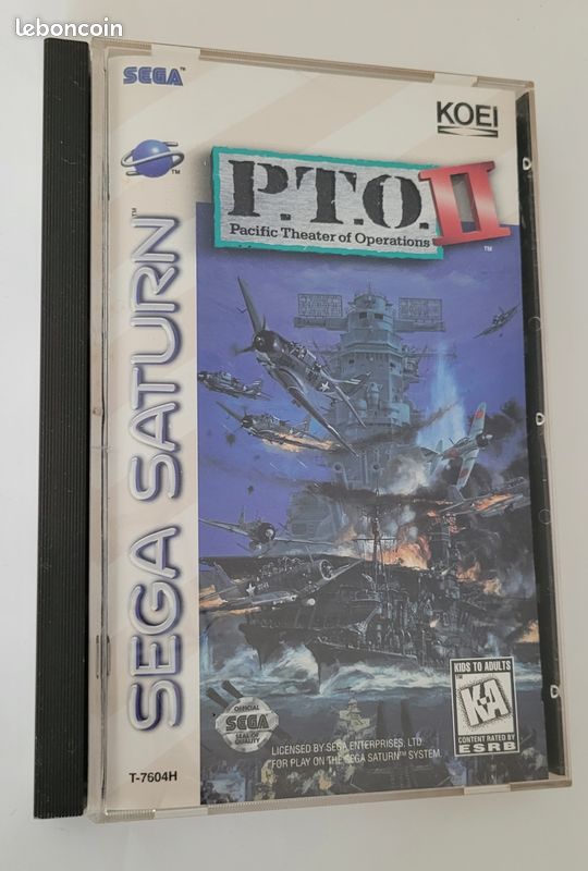 P. T. O.Pacific Theater De Opérations (Sega Genesis 1993) Complet En