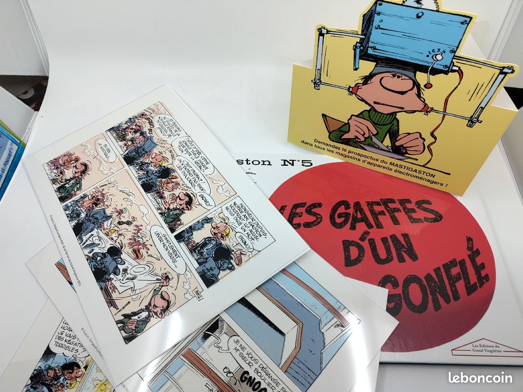 Gaston Lagaffe - Les Gaffes du Gars gonflé - ed Grand vingtième (image 1)